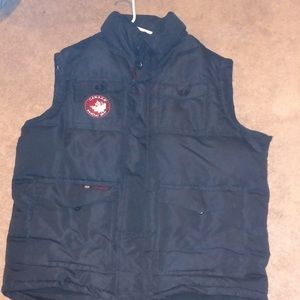 Men’s Canadian goose puffer vest